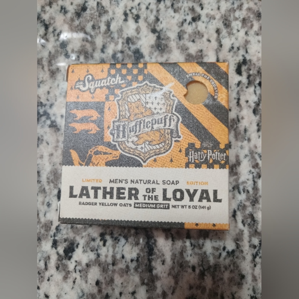 Dr. Squatch Hufflepuff Men's Natural Soap